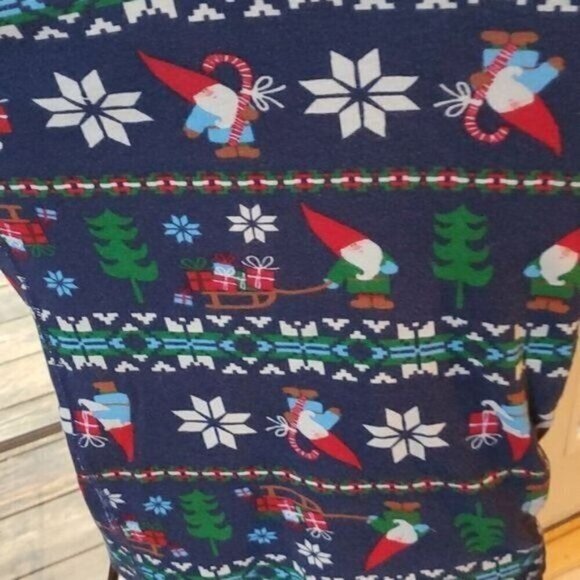 Hanna Andersson Holiday Images Multi-colored Unisex Sz 8 2-piece Pajama Set - Picture 3 of 9